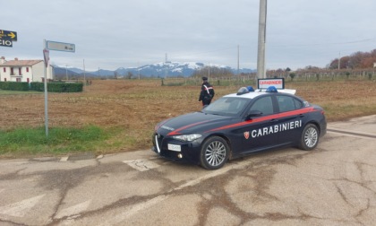 Inseguimento da film tra Caerano e Montebelluna, il marocchino tenta poi la fuga a piedi ma viene arrestato