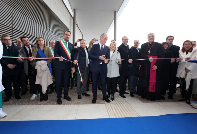 Cittadella della salute a Treviso: ecco le foto dell’inaugurazione