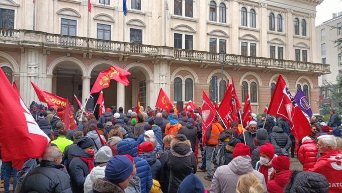 Sciopero generale, Fiom Cgil Veneto: “Ampia partecipazione anche da parte dei metalmeccanici veneti”