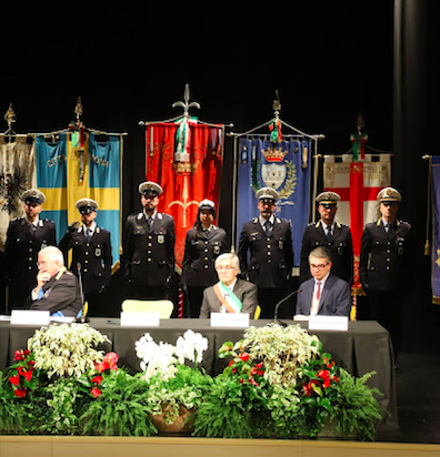 Premiati col caschetto d'oro sei agenti della polizia locale di Treviso