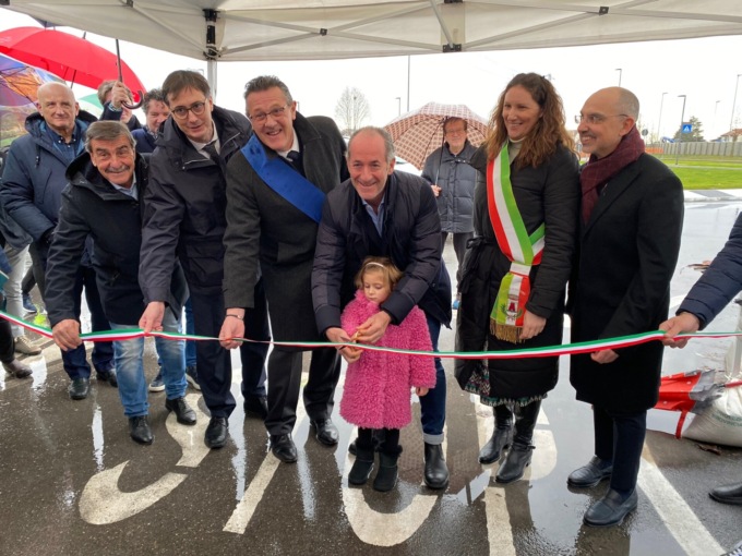 Viabilità, inaugurata la rotatoria sulla S.P. 15 “Cadore-Mare” a Codogné