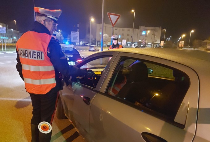 Ubriachi alla guida, “volano via” due patenti (con denuncia) a Villorba e Casale sul Sile