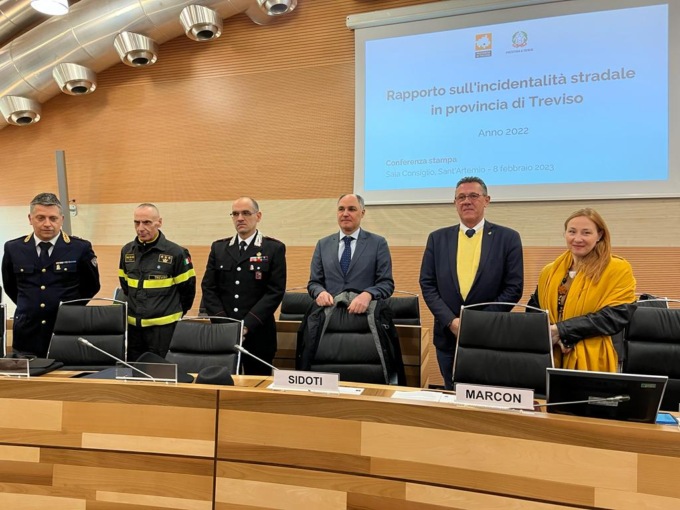Incidenti stradali nella Marca Trevigiana: in un anno 66 decessi e 2.574 feriti