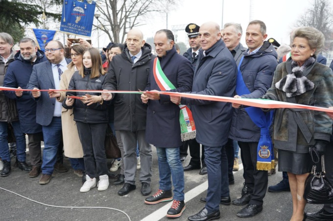 Montebelluna, il nuovo sottopasso ferroviario di via Piave è realtà: “Giornata storica”
