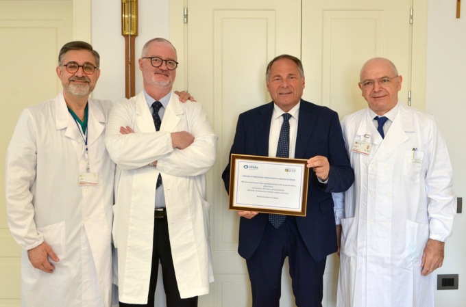 Ca’ Foncello premiato da Fondazione Onda: Oncologia ginecologica sempre più a misura di donna