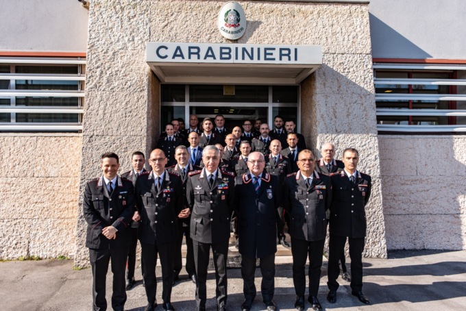 Carabinieri, la visita del Generale Spina alla Compagnia di Castelfranco Veneto