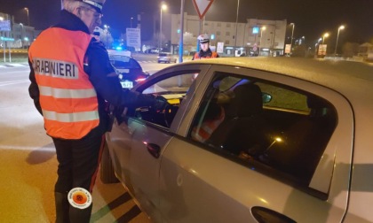 Controlli dei Carabinieri sulle strade della Marca: cinque automobilista sanzionati perché ubriachi alla guida