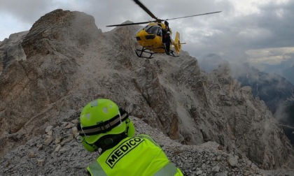 Resta bloccato in ferrata sotto la pioggia battente: salvato 32enne di Spresiano