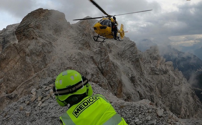 Resta bloccato in ferrata sotto la pioggia battente: salvato 32enne di Spresiano