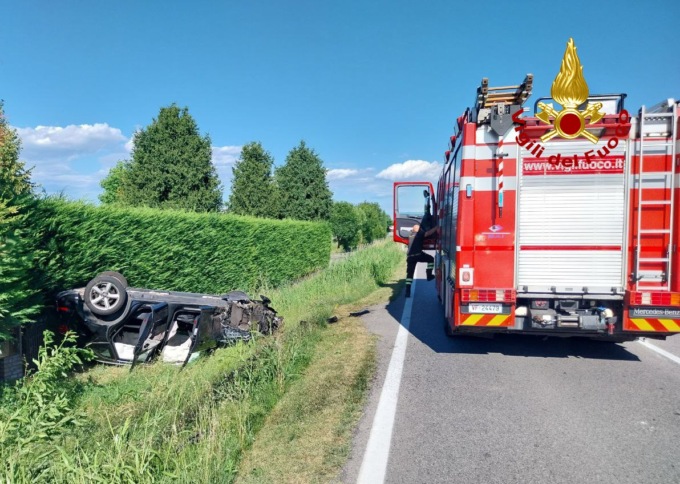 Violento incidente a San Vendemiano, quattro feriti di cui due bambini
