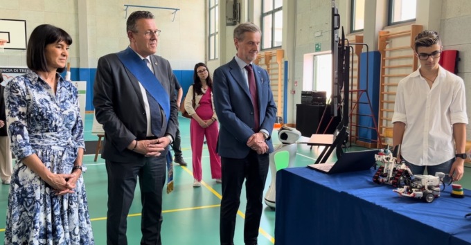 “Sansovino” di Oderzo, inaugurati i lavori di riqualificazione: spesi 1.531.318 euro