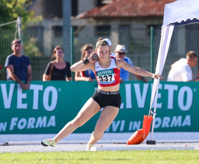Trevisatletica, Anita Nalesso al festival olimpico della gioventù europea