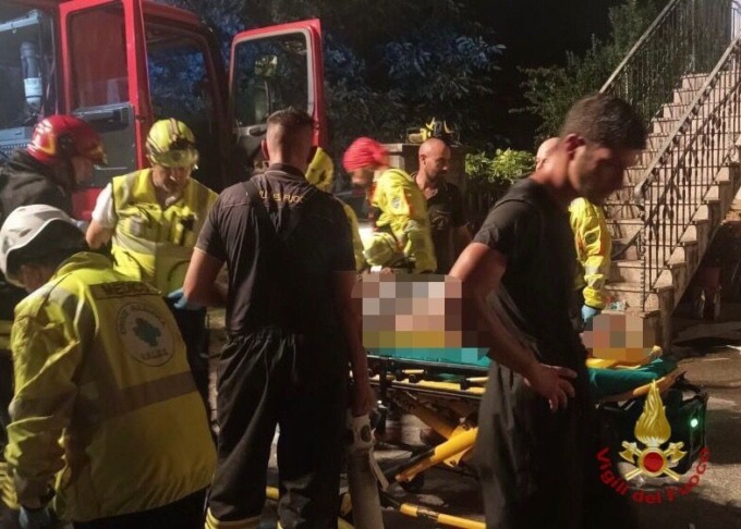 Incendio nell’abitazione di due pensionati a Santa Lucia di Piave, intossicata una donna