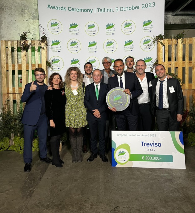 Treviso è la “Città più verde d’Europa”, prima in Italia a vincere il premio