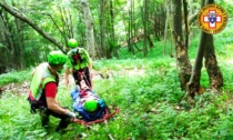 Scivola sul sentiero nel bosco e si infortuna: soccorsa 61enne di Loria