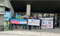 "Reato di omicidio sul lavoro anche per Mattia", la protesta davanti al Tribunale di Treviso