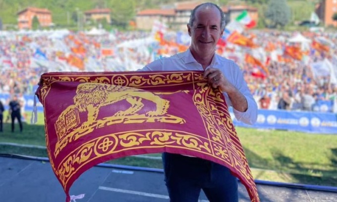 Zaia torna alle origini, l’affondo a Salvini: “La Lega Nord mi piaceva di più”