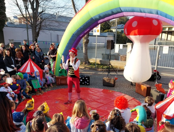 Carnevale sostenibile in piazza a San Vito di Altivole