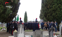 I Carabinieri rendono omaggio a Domenico Dal Vecchio, caduto nel 1944 nell'eccidio della Malga Bala