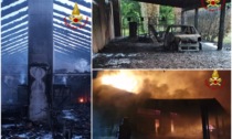 Maxi incendio distrugge un deposito nella notte a Preganziol, bruciata anche un'auto