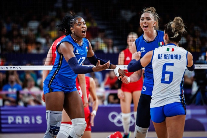 Italvolley femminile in semifinale alle Olimpiadi, il blocco dell’Imoco Conegliano decisivo per la vittoria sulla Serbia