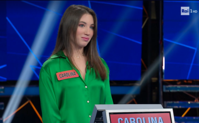 Carolina da Mogliano Veneto, protagonista all’Eredità su Rai Uno