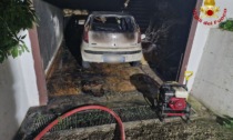 Resana, auto in garage prende fuoco. Un intossicato