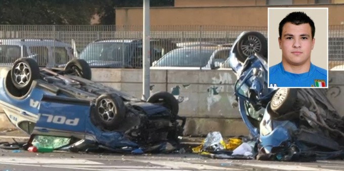 Frontale tra due volanti a Roma, morto un poliziotto trevigiano di 32 anni