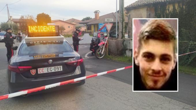 Fiat Panda si schianta contro una moto a Trevignano, morto un ragazzo di 17 anni