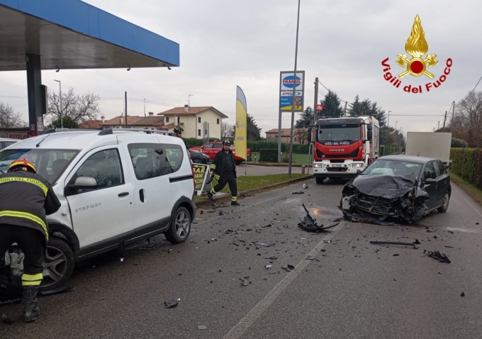 Intervento Vigili del Fuoco Ponzano Veneto