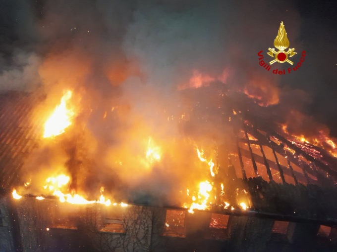 Il campus H-Farm colpito da un incendio a Cà Tron di Roncade