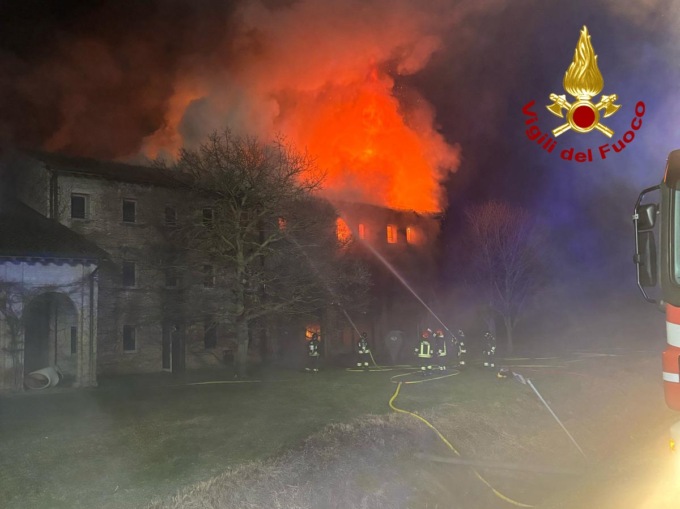 Incendio H-Farm Roncade