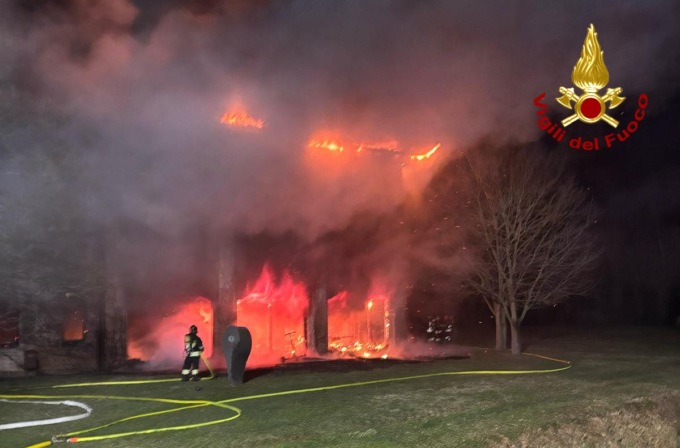 Incendio H-Farm Roncade