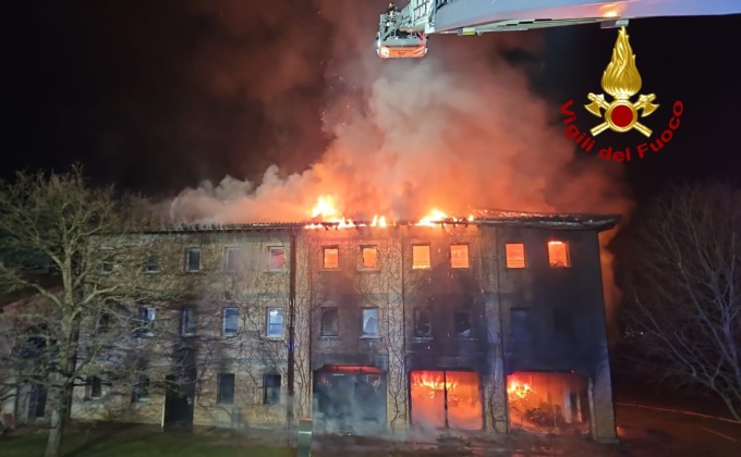 Incendio H-Farm Roncade