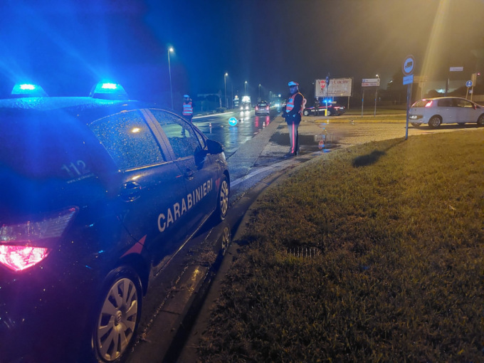 Castelfranco Veneto, due denunce per droga e alcol