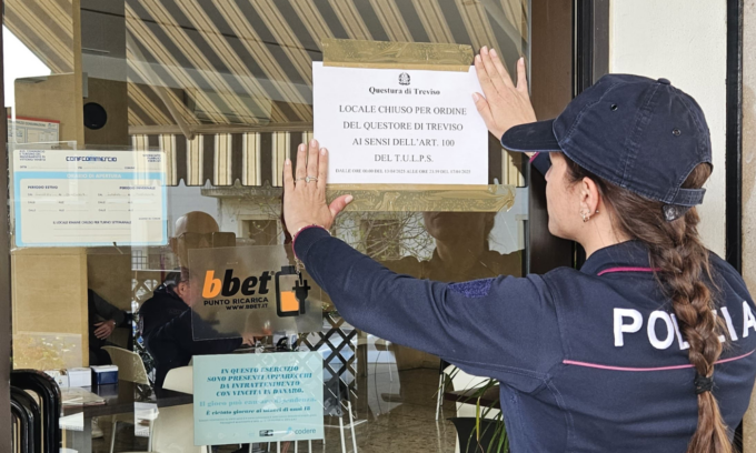Ritrovo per pregiudicati e spacciatori, chiuso per cinque giorni un bar a Conegliano
