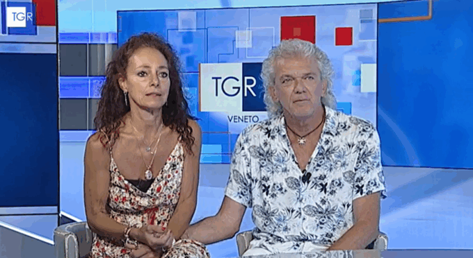 Luca Marangon e Sabrina Bosser
