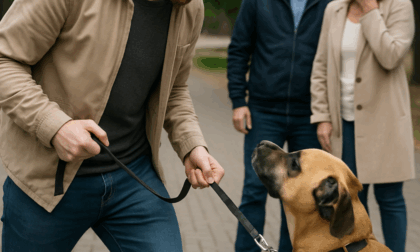 27enne maltratta il suo cane e viene redarguito da una coppia, lui reagisce e li aggredisce