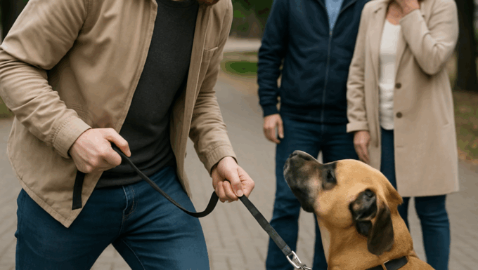 27enne maltratta il suo cane e viene redarguito da una coppia, lui reagisce e li aggredisce