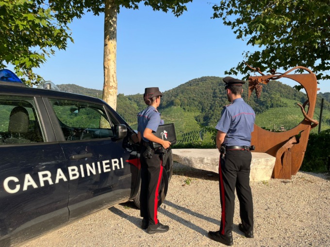 Furto all’Osteria senza Oste a Valdobbiadene, denunciati quattro giovani
