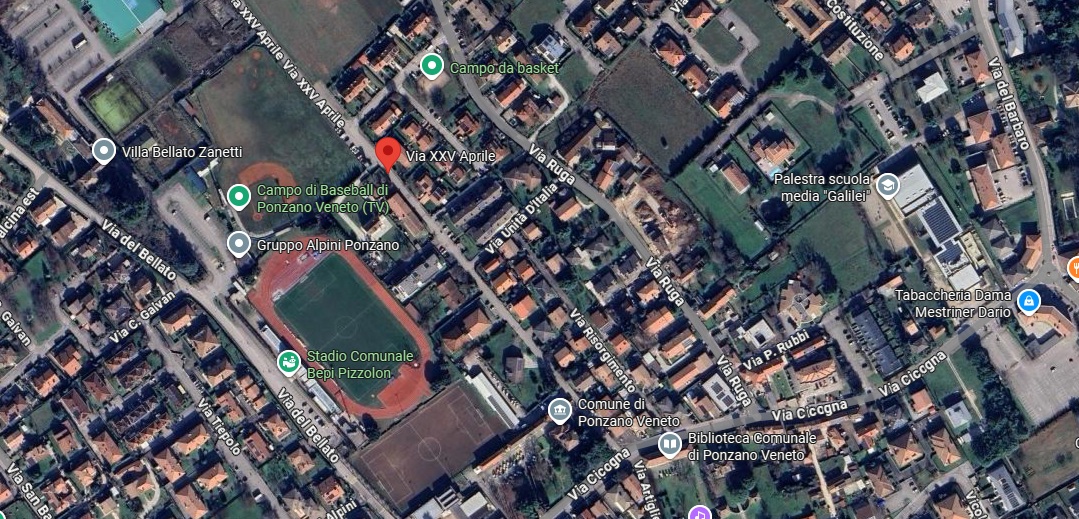 Ponzano Veneto, via XXV Aprile