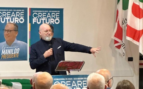 Elezioni regionali Veneto, Bonaccini a Mogliano: “Solo un centrosinistra unito può battere la destra”