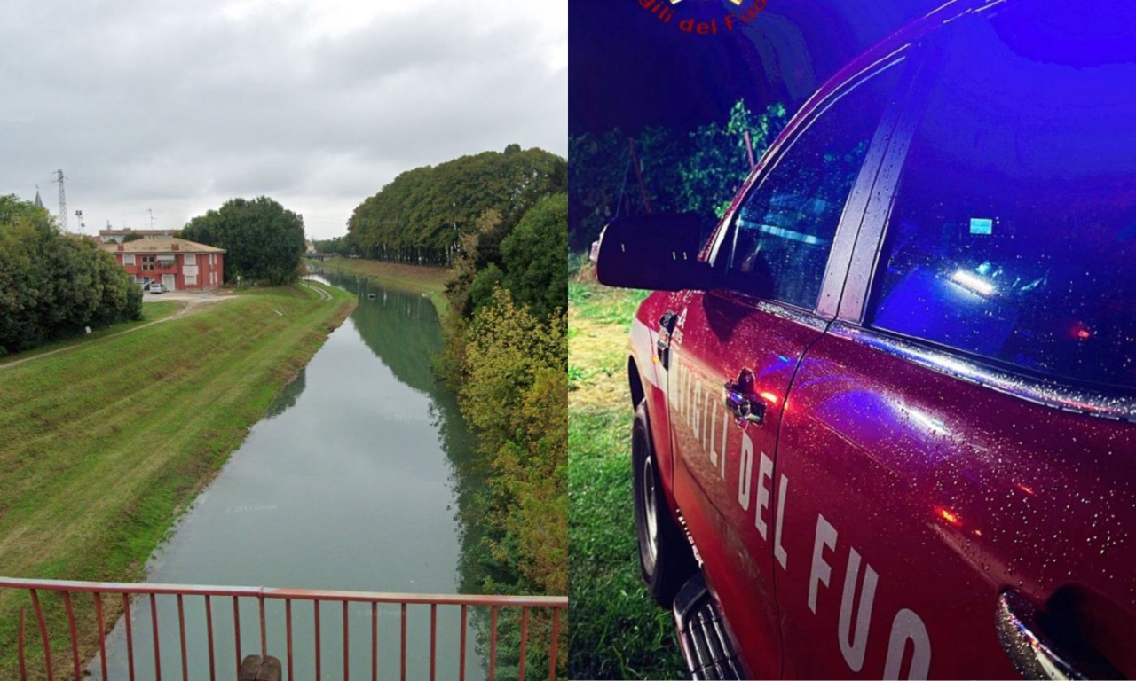 Anziana cade nel fiume a Motta di Livenza, salvata dai Vigili del Fuoco