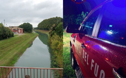 Anziana cade nel fiume a Motta di Livenza, salvata dai Vigili del Fuoco