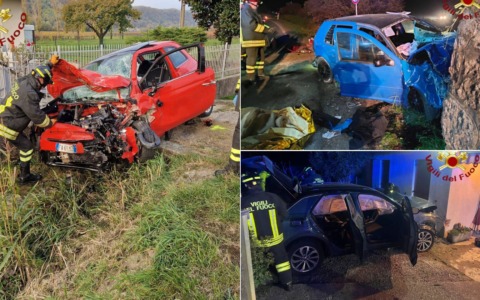 Tre incidenti in poche ore nel Trevigiano: sei giovani feriti