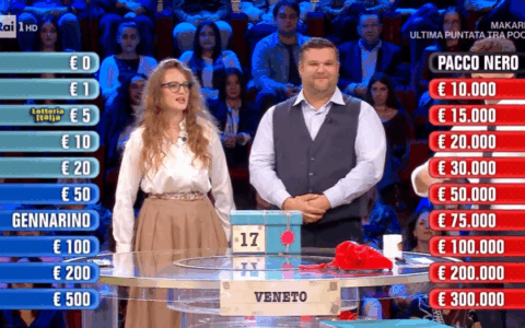 Sebastiano da Onigo di Piave ad Affari Tuoi ha voluto sfidare la fortuna per una causa importante