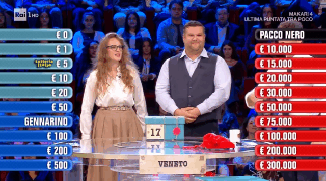 Sebastiano da Onigo di Piave ad Affari Tuoi ha voluto sfidare la fortuna per una causa importante