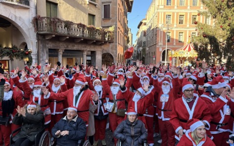 Treviso X-Mas Run, più di mille Babbi Natale presenti alla corsa di beneficenza