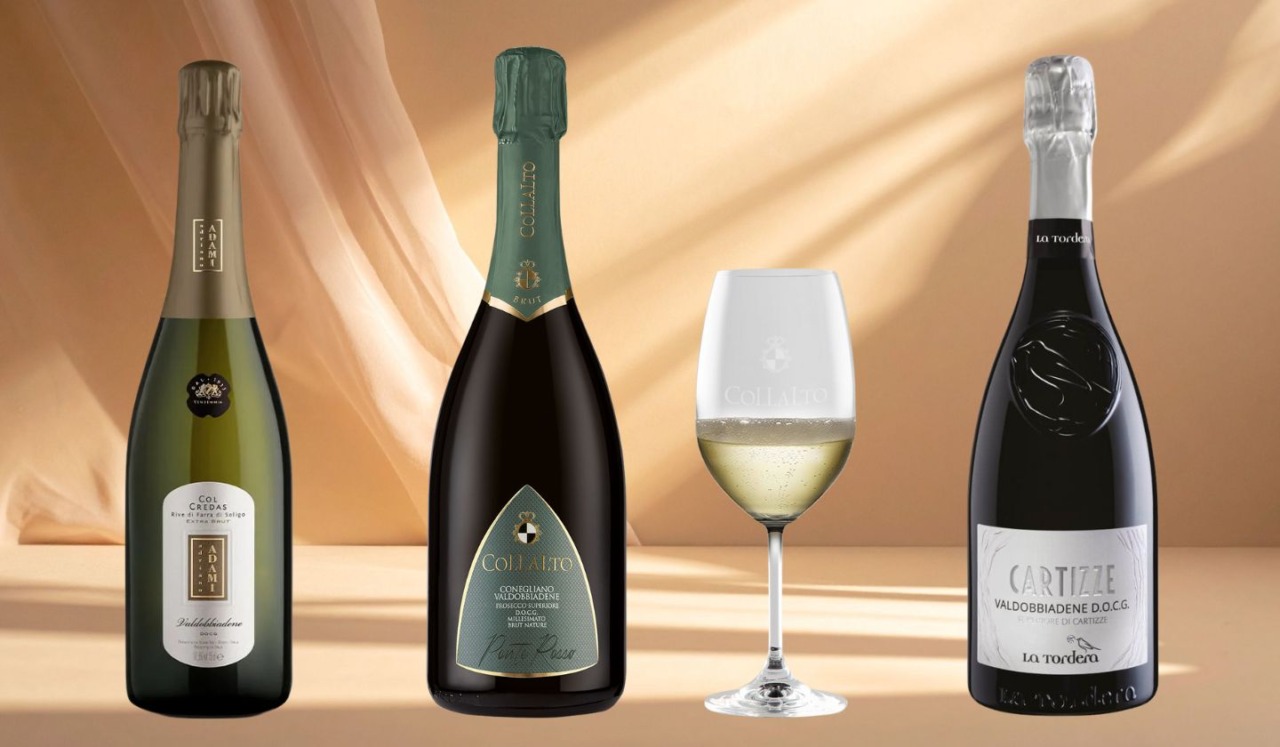 Bollicine del Trevigiano tra le migliori per Capodanno: due spumanti sotto i 25 euro nella selezione Gambero Rosso