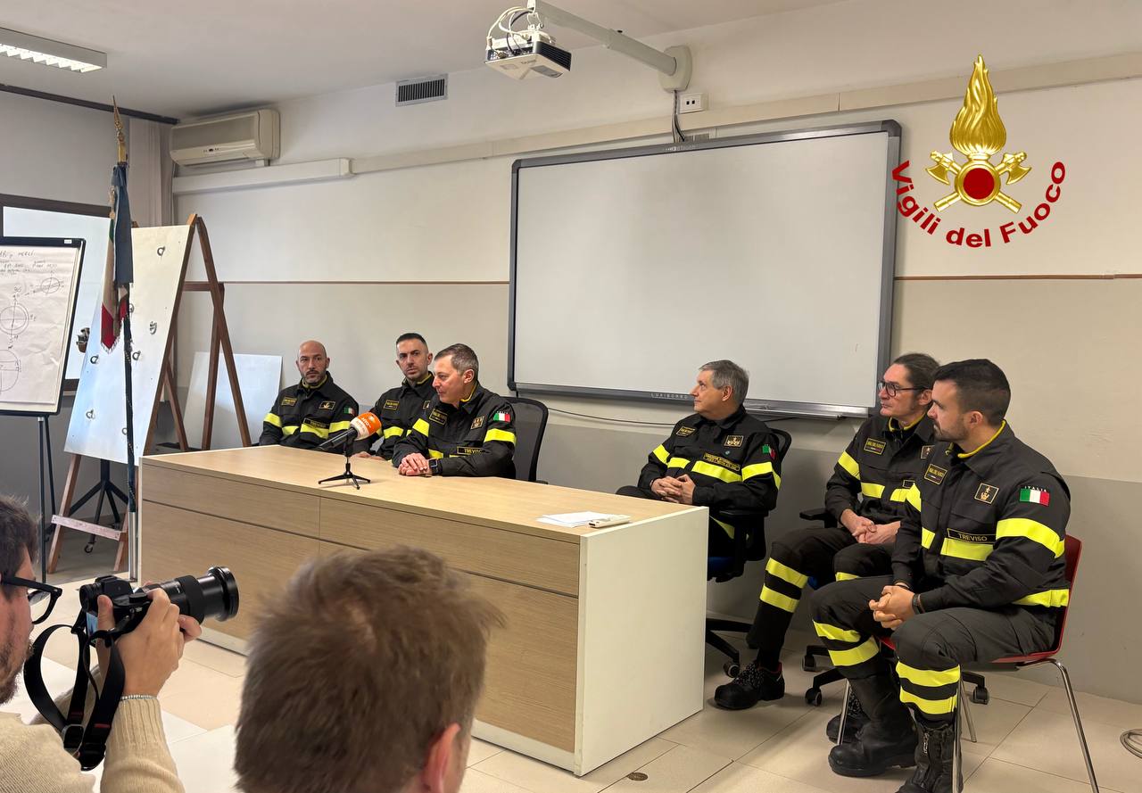Silvio Pagano nuovo comandante provinciale dei Vigili del Fuoco di Treviso